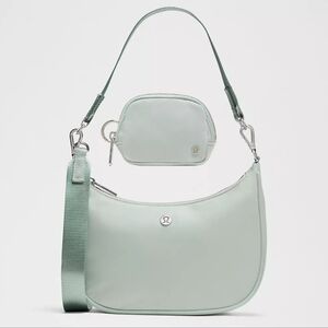 *NWT* LULULEMON City Essentials Small Shoulder Bag 3L & Nano Set In Pelican